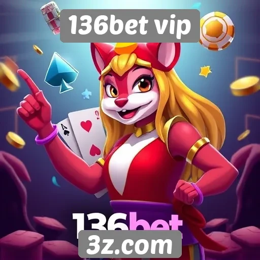 Variedade de jogos disponíveis na 136bet vip